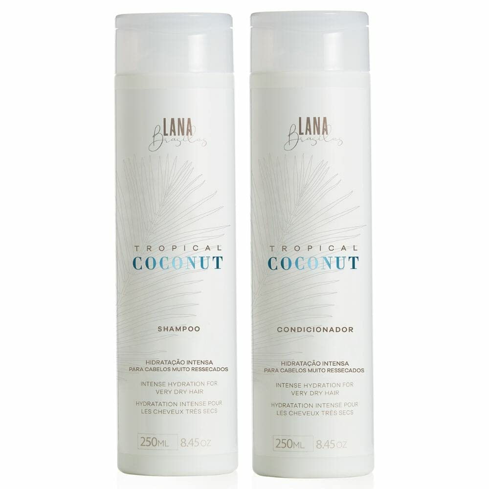 Lana Brasiles | Coconut Shampoo and Conditioner Duo - 2X250 ML