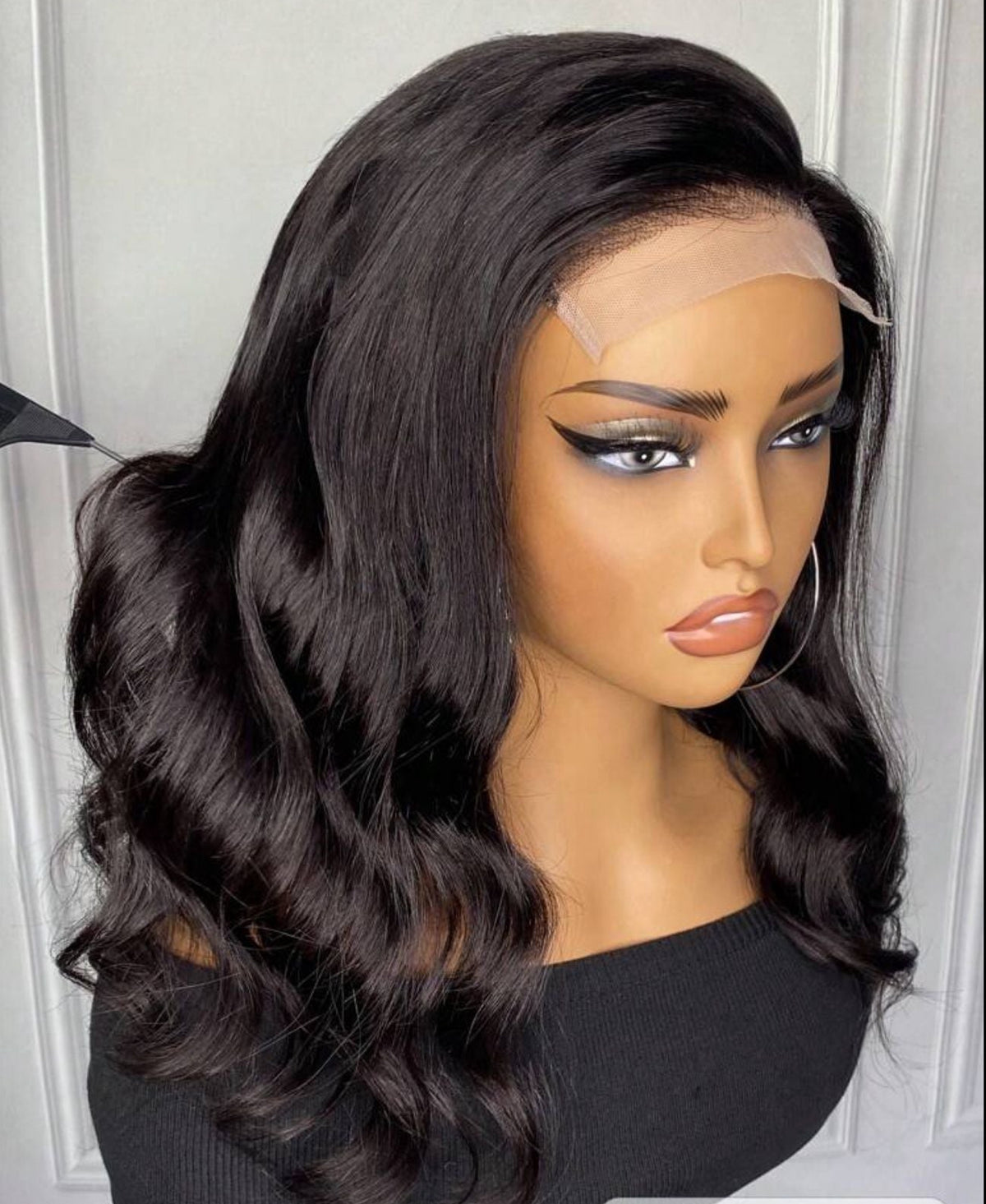 Virgin Straight Closure 5x5 HD Wig, Cap Size S, M, L, XL