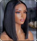 Virgin Straight Closure 5x5 HD Wig, Cap Size S, M, L, XL
