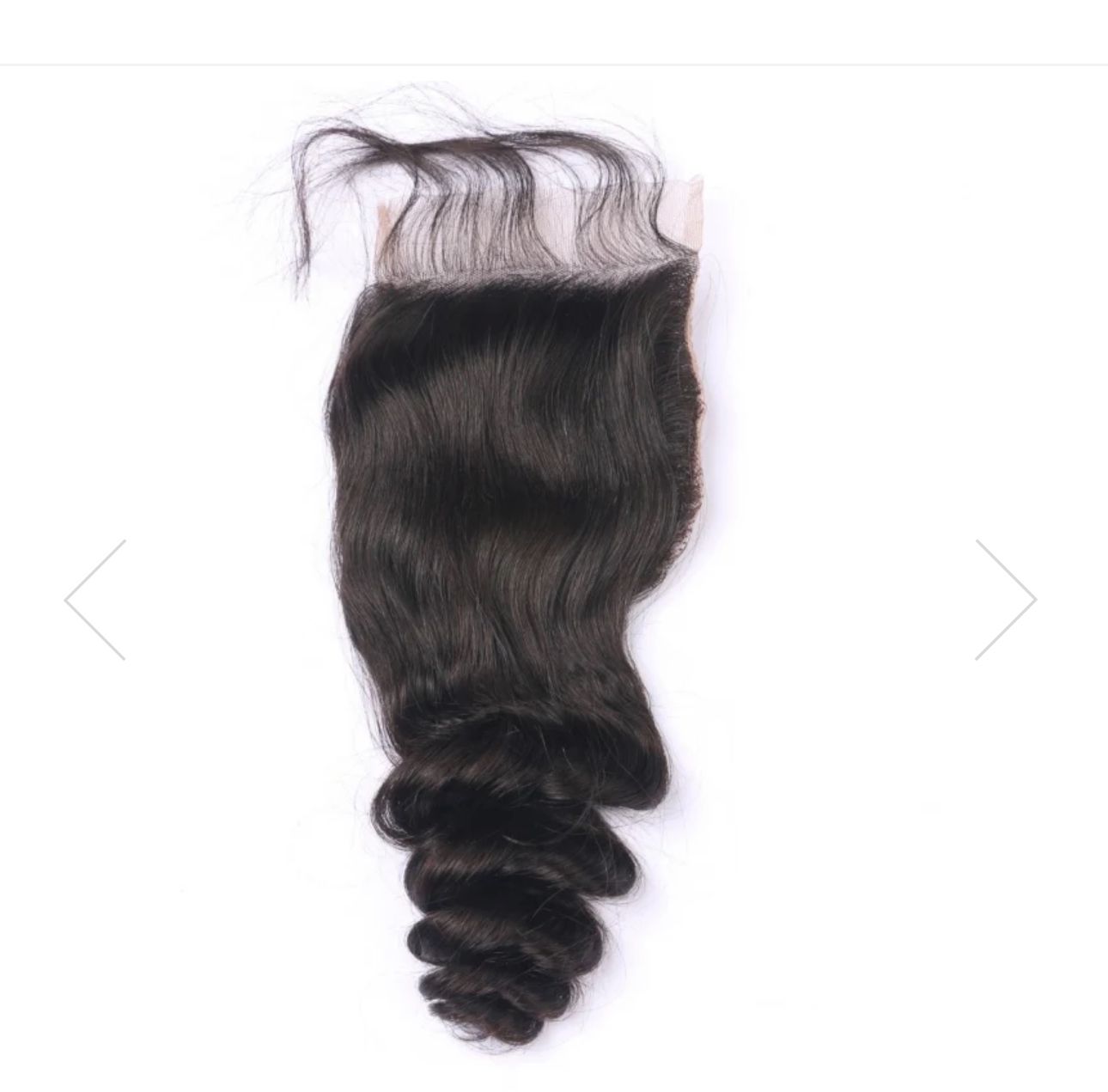 Closure  4x4  Loose Wave HD Virgin hair