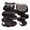 3 Bundles Virgin Body Wave Weave with Closure.