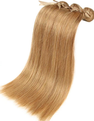 Caramel Blonde Weave N27 Straight Virgin Hair