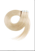 Very light blonde N613 Virgin Hair Adhesive Extension 