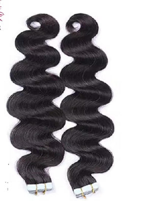 Body Wave Virgin Hair Adhesive Extension
