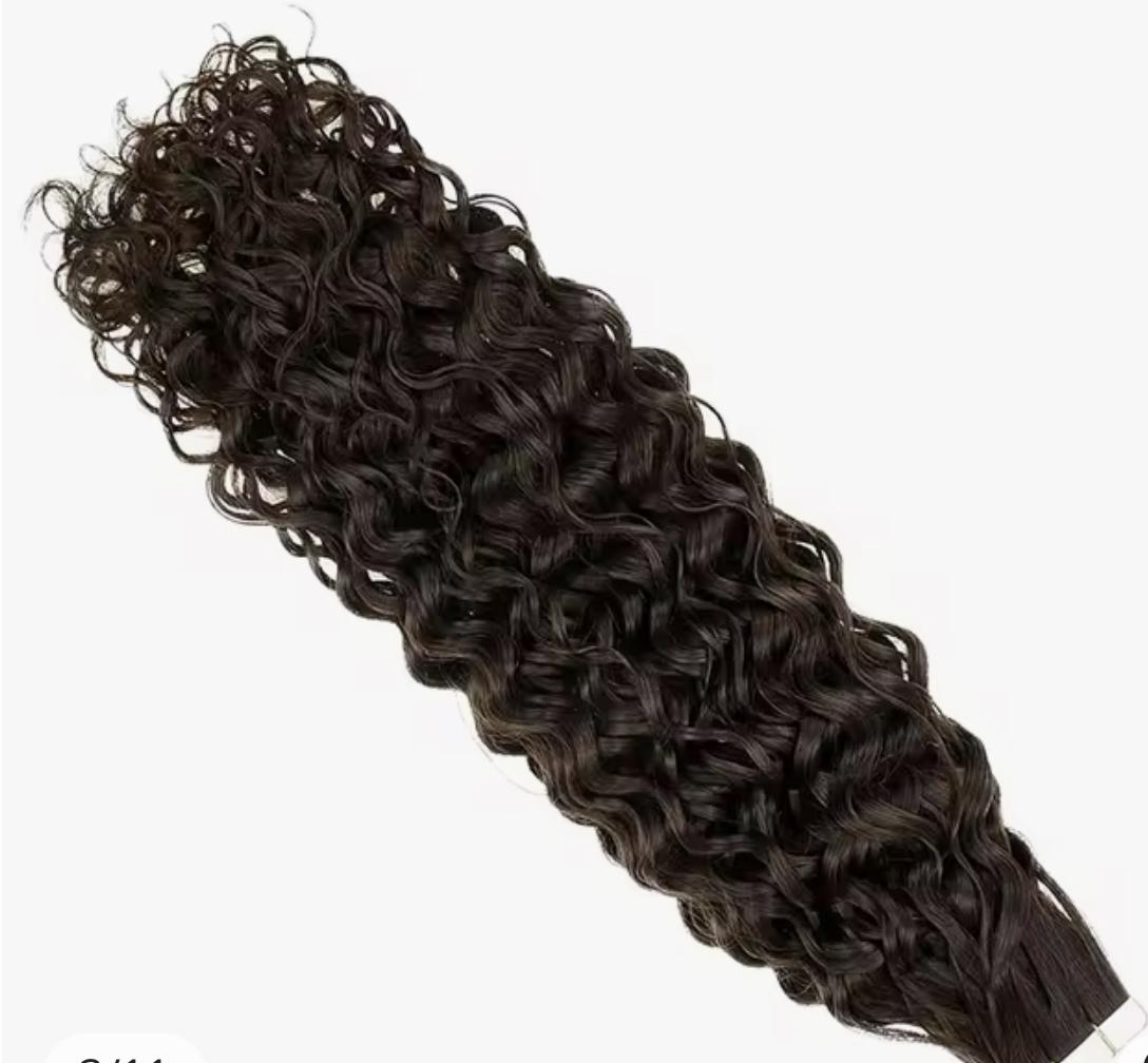 Extension Adhésive bouclés Virgin Hair